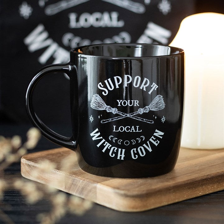 Support your local witch coven mug