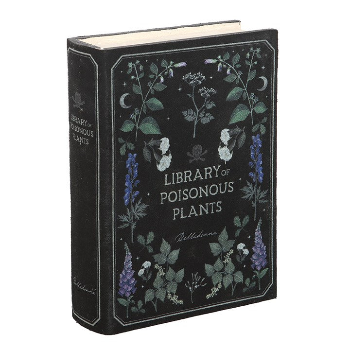 Library Of Poisonous Plants Bok shaped storage box